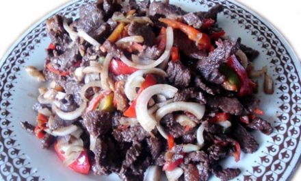 Makan a la Pinoy:Stir-fried beef