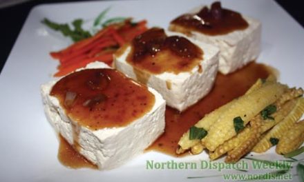 Makan a la Pinoy: Steamed tofu with oyster sauce and carmelized onions