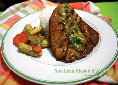 Makan a la Pinoy: Tilapia with mustard sauce