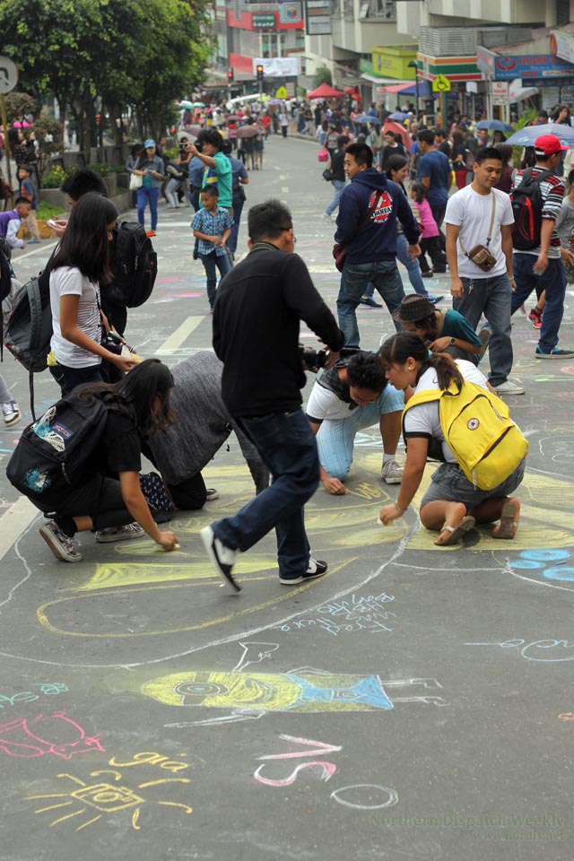 Northern Dispatch Streets painted for the people of Baguio City