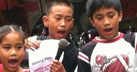 Though we are children…