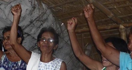 Cordillera women in solidarity with Luisita’s struggle for land, justice
