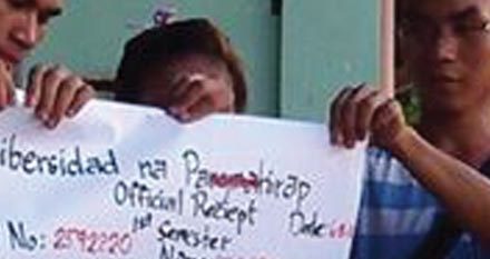 Students in Ilocos greet opening with protest