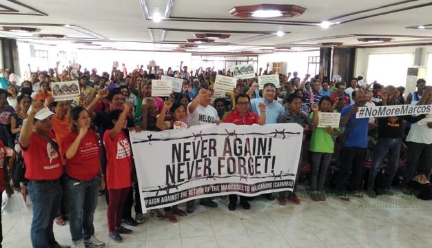 Ekstension ti kinabalido ti pondo kadagiti biktima ti martial law inaprubaran ni Duterte