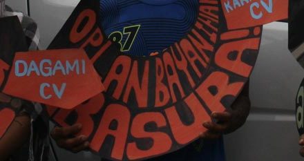 Lakbayan ng Pambansang Minorya: Indigenous peoples from Northern Luzon picket Nolcom HQ at Camp Aquino
