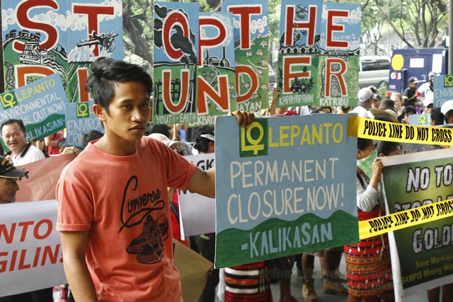 Indigenous peoples oppose mining permit renewal in Benguet town