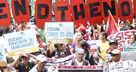 Lakbayan ng Pambansang Minorya: Pickets offices in Makati City