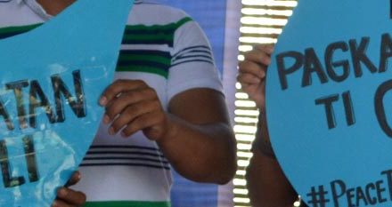 Panagpapirma para iti panagtultuloy ti Peace Talks, mayaramid