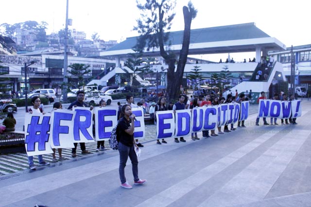 Sen. Aquino’s push for ‘opt-out’ in free tuition law draws backlash from students