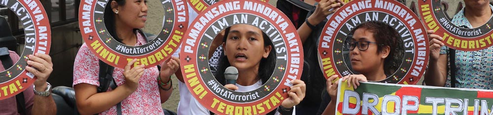 Nat’l Minorities picket DOJ vs. Trumped up charges