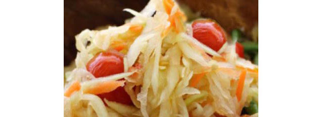 Makan a la Pinoy: Ensalada a papaya