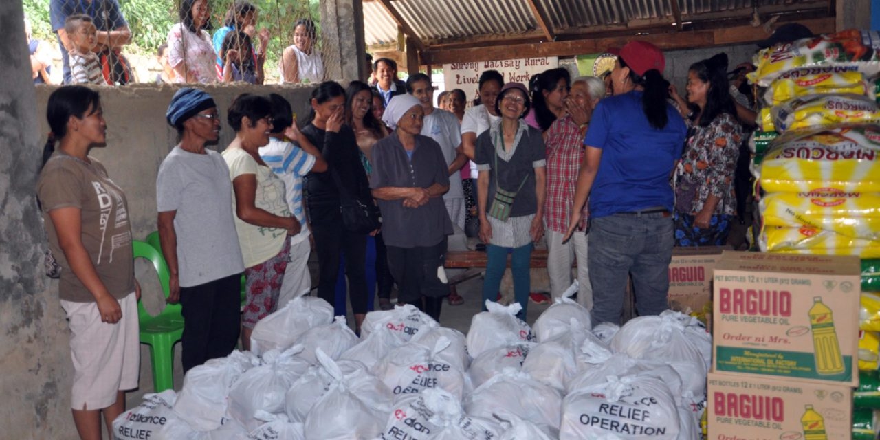 Continuing aid for Ompong Victims