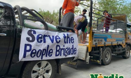 STPB delivers relief to 220 families in Brgy. Upper Ucab, Itogon, Benguet