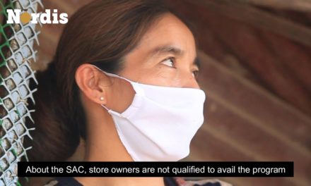 Luz Alloy, a store owner in Itogon, Benguet, talks about life under ECQ