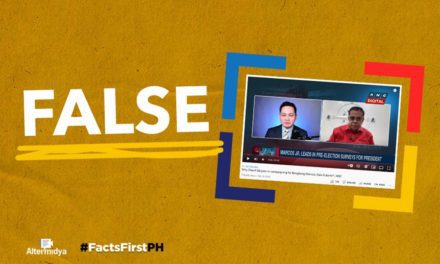 FACT CHECK: Chavit Singson claims it’s unfair to blame Ferdinand Marcos for human rights violations during Martial Law