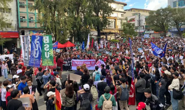Thousands of Baguio-Benguet students join walkouts over education cuts, corruption