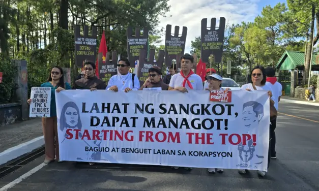 Church groups join call for transparency, accountability in Baguio protest
