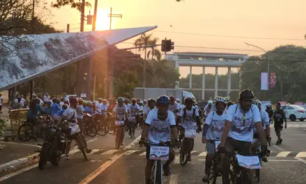 Bike ride calls halt to destructive mining, dams in ancestral lands