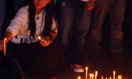 Candle-lighting: Stop the killings!